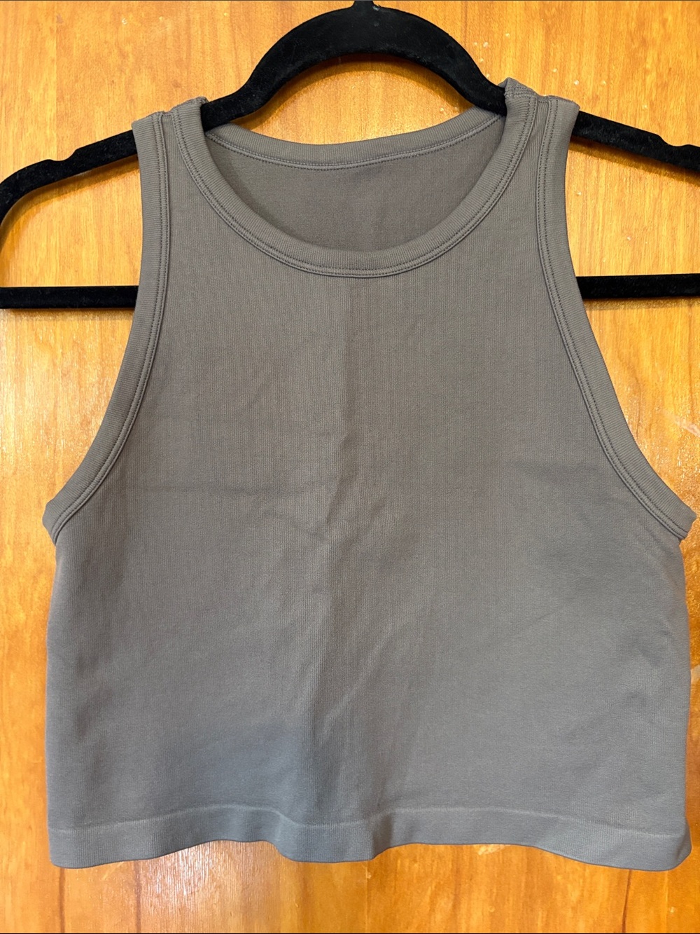 NWOT Women's Cropped Tank Top - Brown - Size L